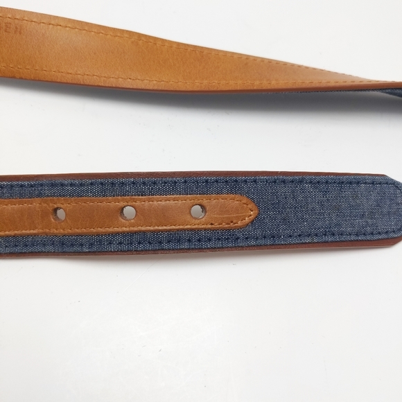 Tommy Hilfiger Denim & Genuine Leather Belt - Picture 5 of 6